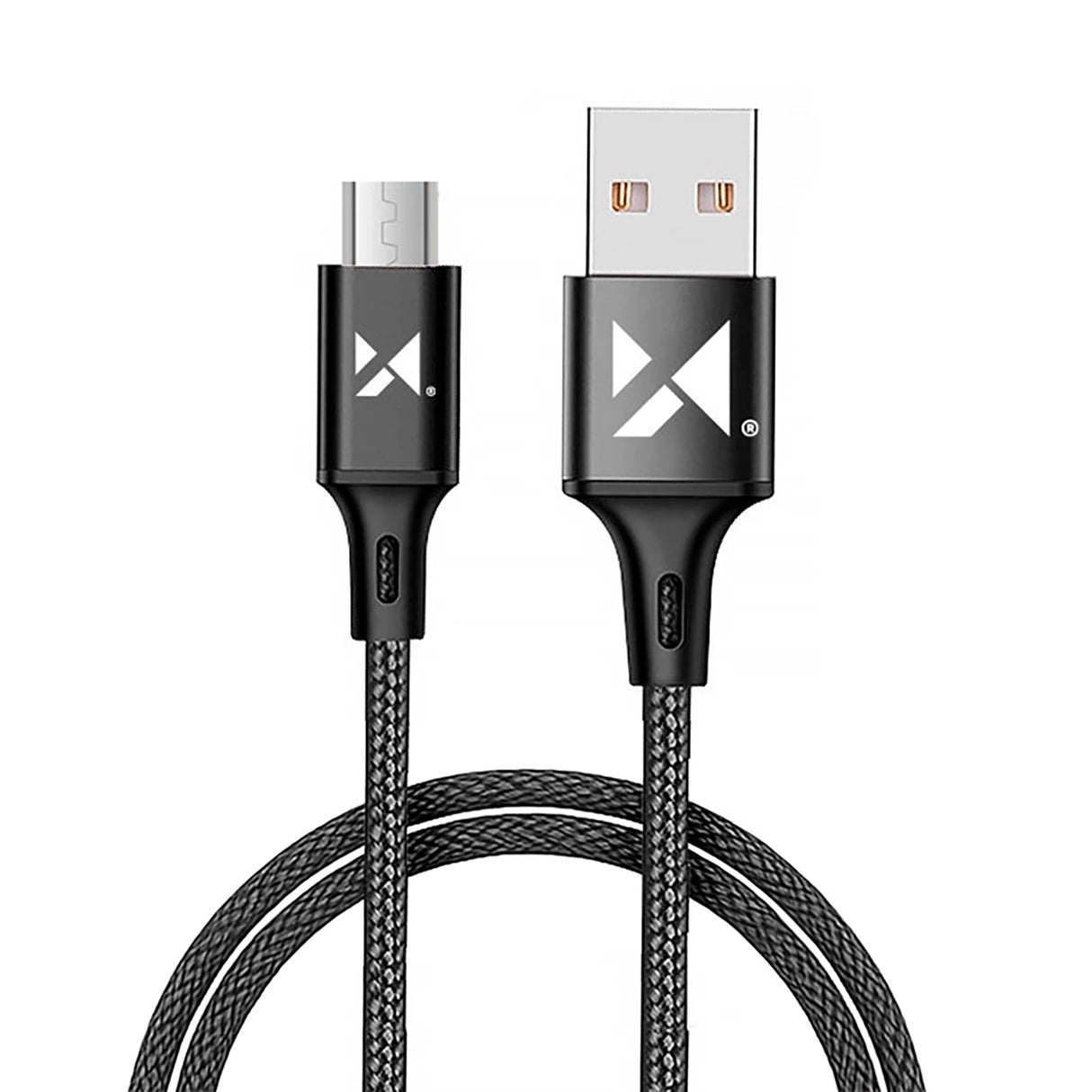 Wozinsky kabel USB - microUSB 2,4A 1m sort (WUC-M1B)