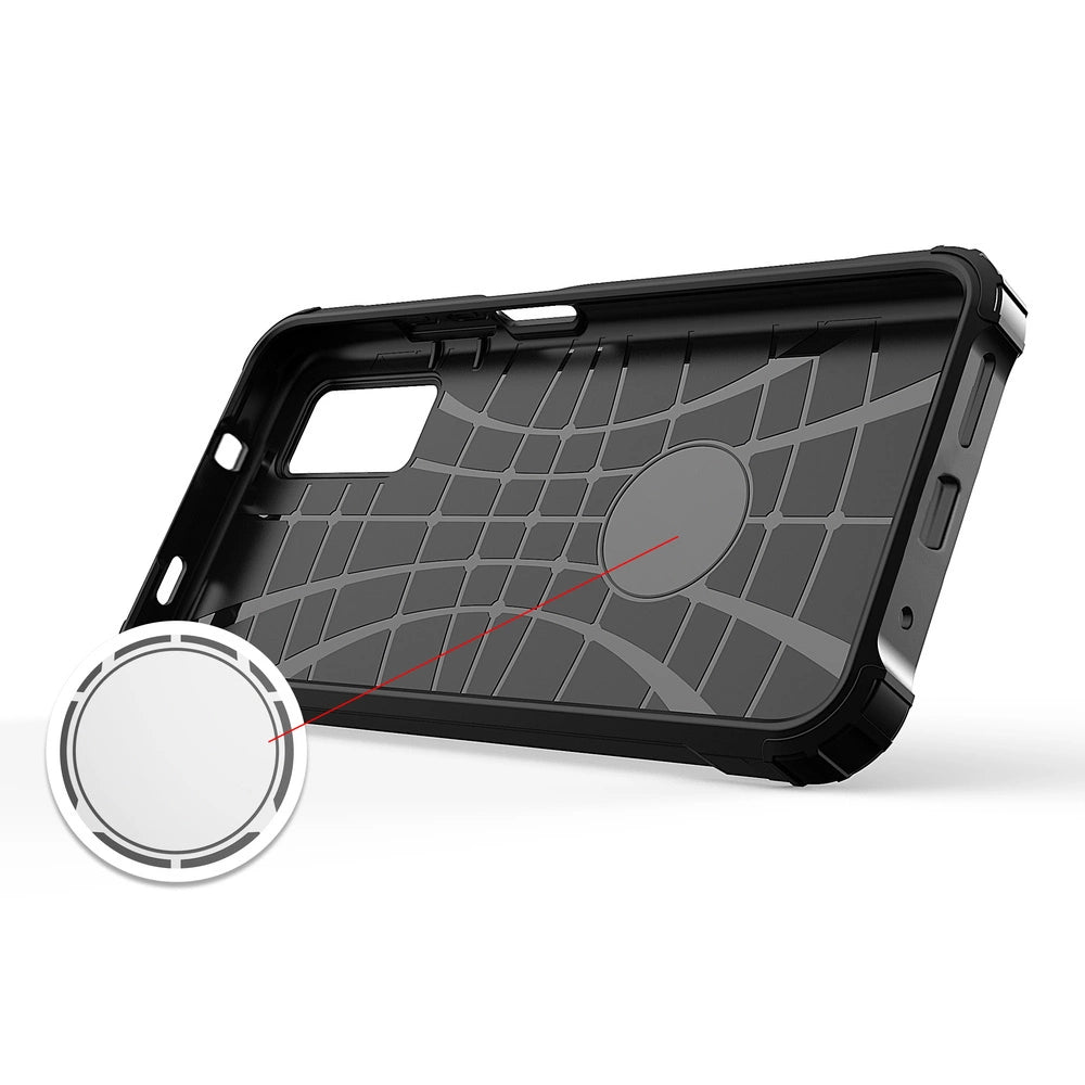 Hybrid Armor Case Tough Rugged Cover til Xiaomi Redmi Note 10 5G / Poco M3 Pro guld