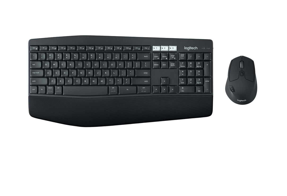 Logitech MK850 Performance tastatur Mus inkluderet Universel RF trådløs + Bluetooth QWERTY Engelsk Sort