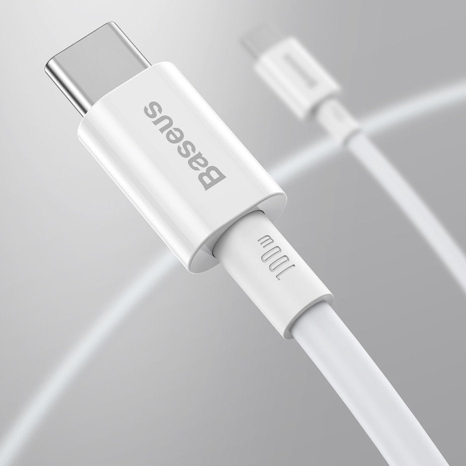Baseus CATYS-C01 USB-C - USB-C PD QC FCP cable 100W 5A 480Mb/s 2m - black