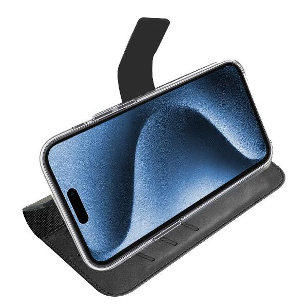 Celly WALLYMAG mobiltelefon etui 16 cm (6.3") Tegnebogsetui Sort