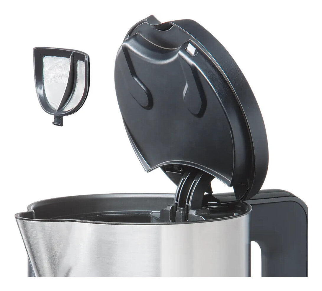 Bosch TWK8611P elkedel 1,5 L 2400 W Anthracit, Rustfrit stål, Hvid