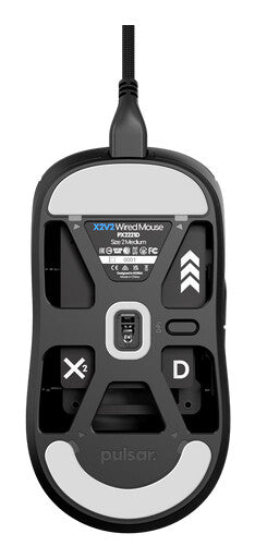 PULSAR X2 mouse Gaming Ambidextrous USB Type-A Mechanical 26000 DPI