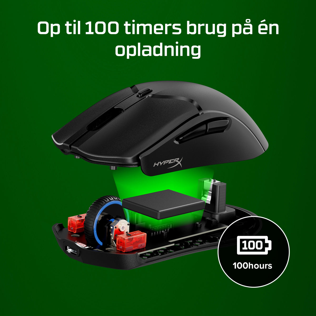HyperX Pulsefire Haste 2 Mini - Wireless Gaming Mouse (Black)