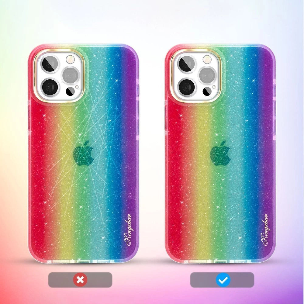Kingxbar Ombre Case Back Cover til iPhone 12 Pro Max i flere farver