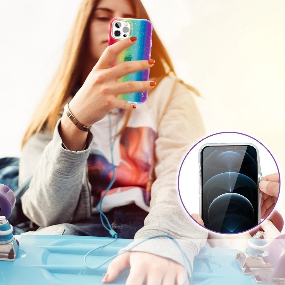 Kingxbar Ombre Case Back Cover til iPhone 12 Pro Max i flere farver