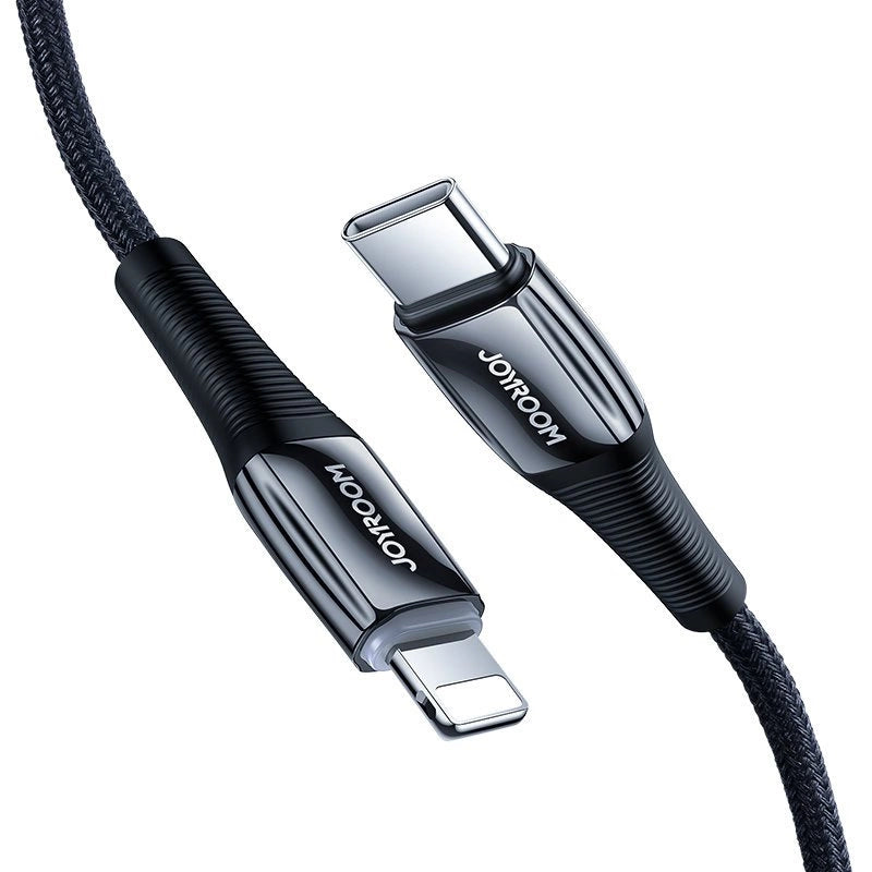 Joyroom S-1224K2 USB-C / Lightning PD-kabel 20W 2.4A 1.2m - rød