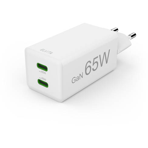 Elvita E126263 Mini-Charger GaN, 2 USB-C adapter