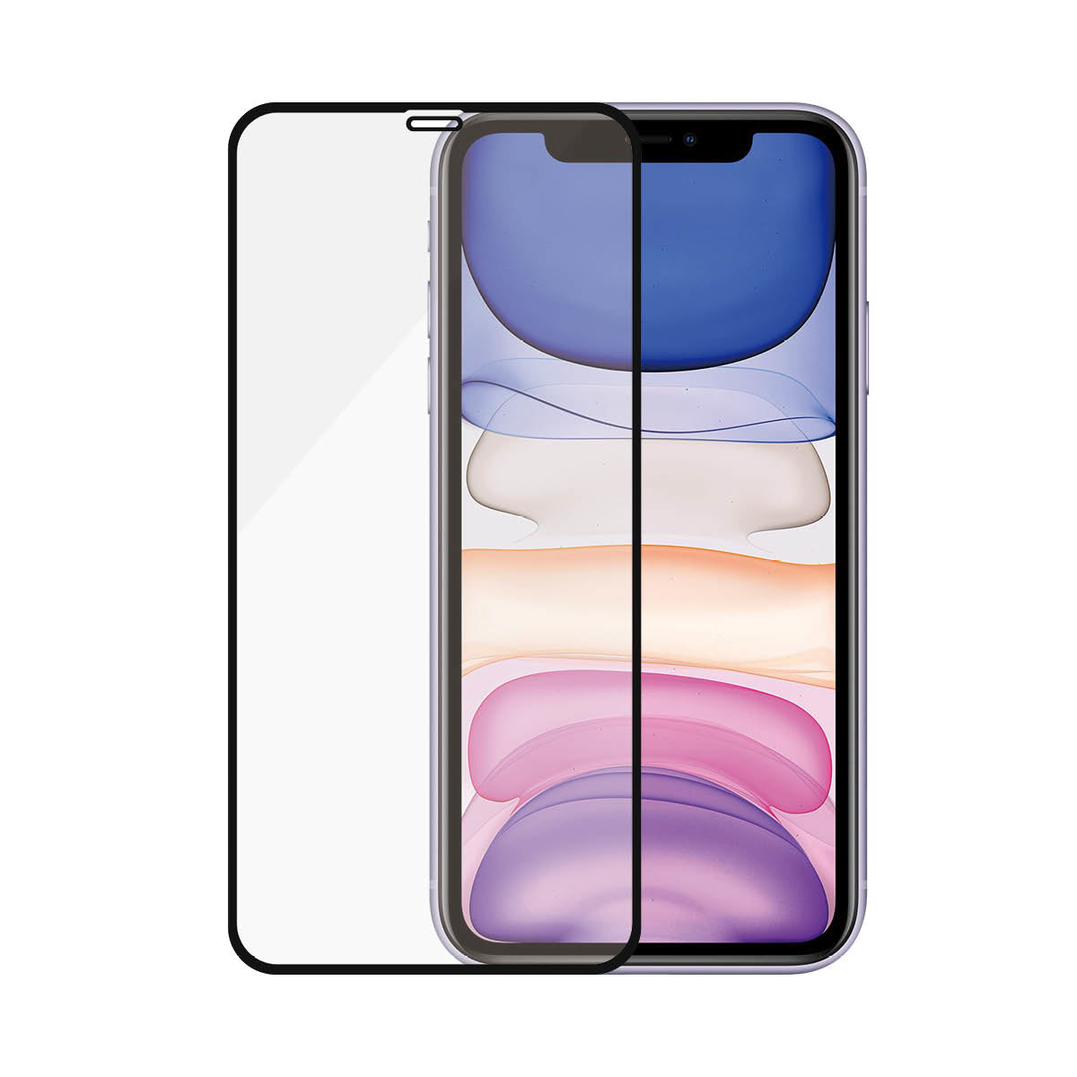 PanzerGlass ® Skærmbeskyttelse iPhone 11 | XR | Edge-to-Edge