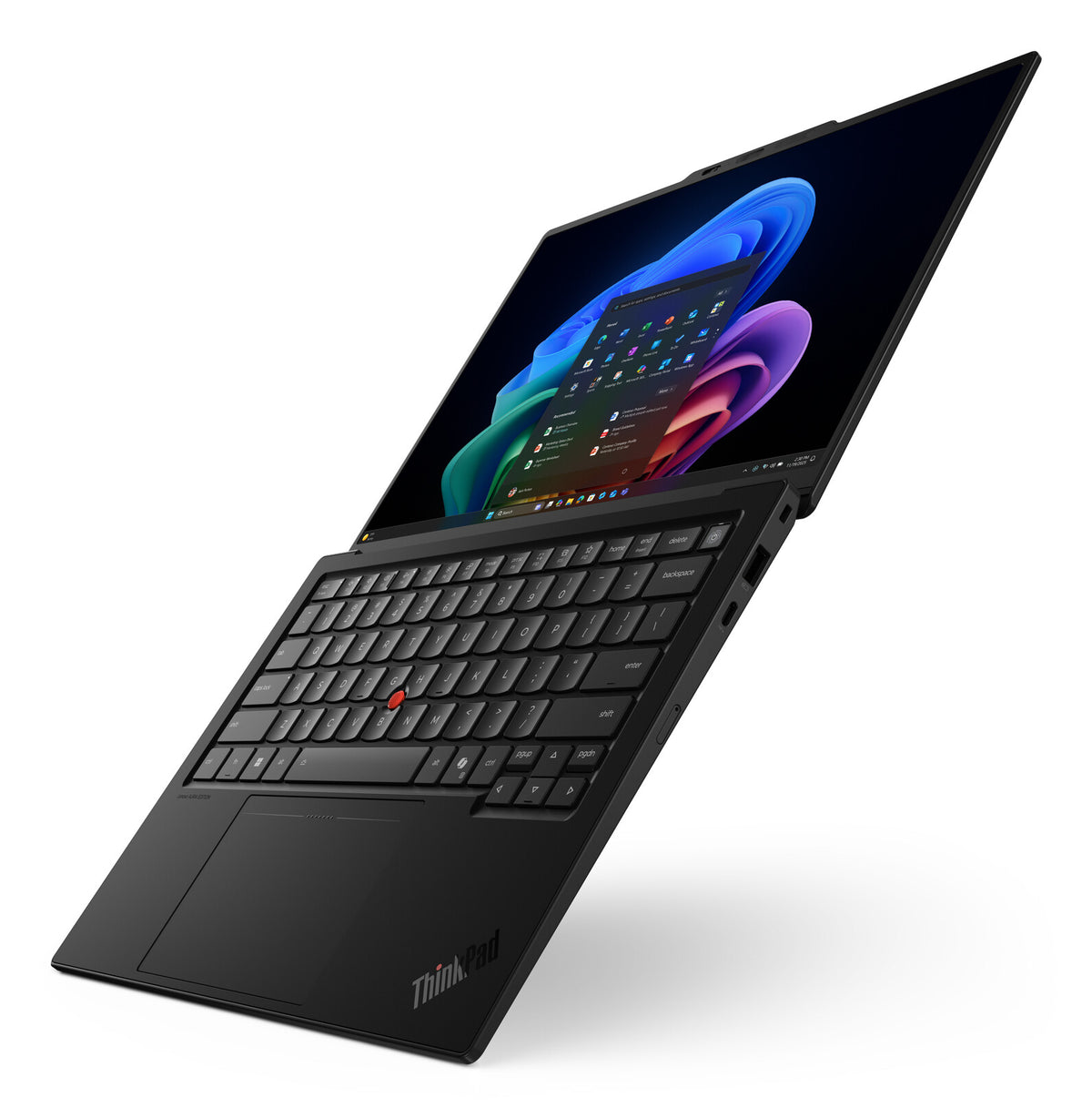 Lenovo ThinkPad X1 Carbon Gen 14 Aura Edition Copilot+ PC Intel Core Ultra 7 365 Laptop 35.6 cm (14") Touchscreen WUXGA 32 GB LPDDR5x-SDRAM 1 TB SSD Wi-Fi 7 (802.11be) Windows 11 Pro Black QWERTY US English