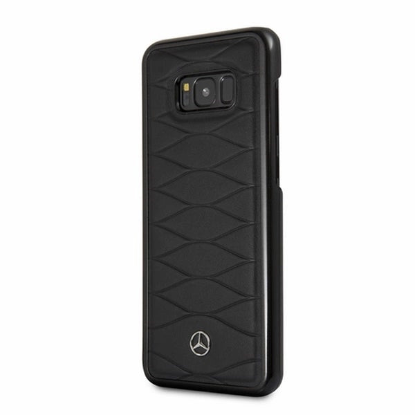 Mercedes Pattern Line-hylster til Samsung Galaxy S8 Plus - sort