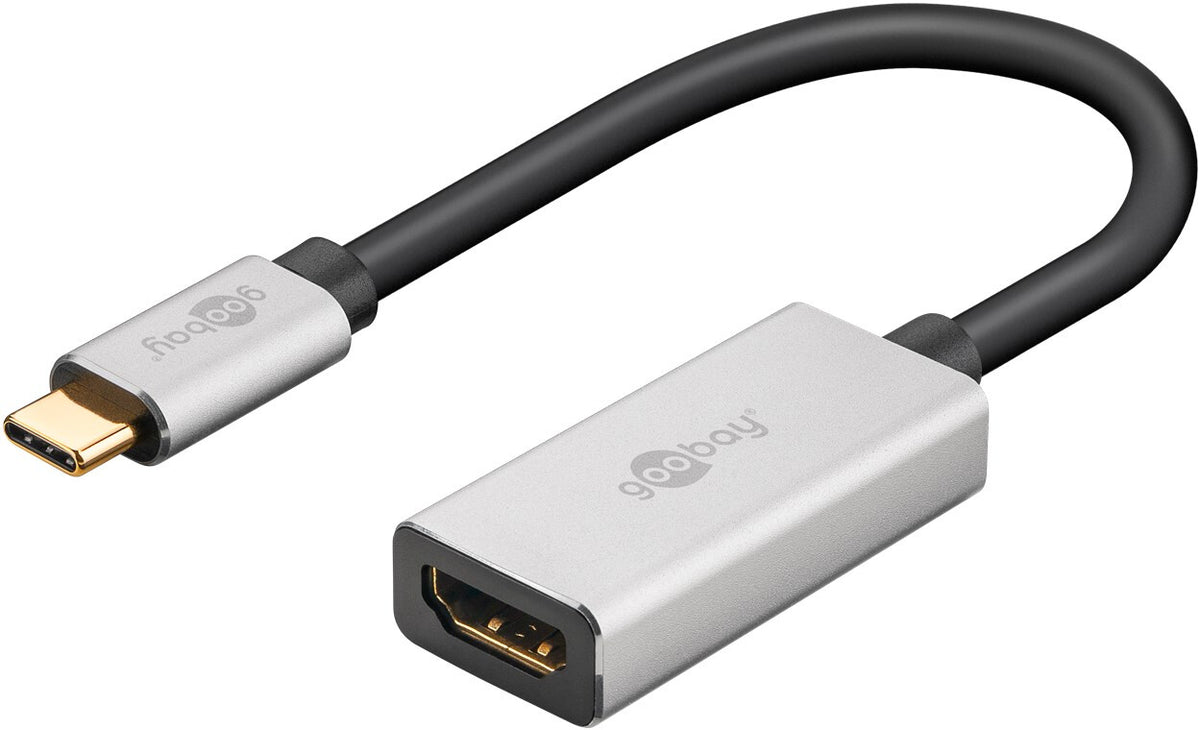 Goobay USB-C til HDMI Ekstern videoadapter 4K 120 Hz