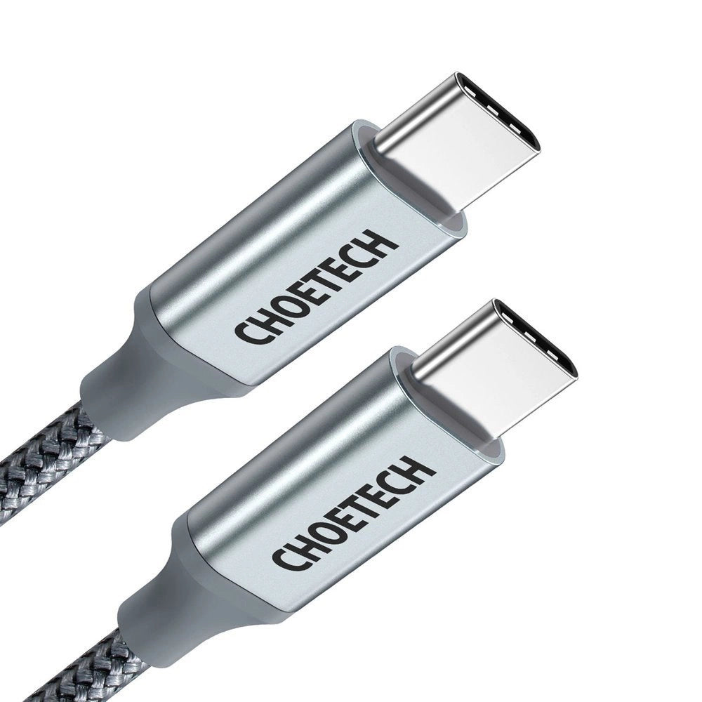 Choetech XCC-1002-GY USB-C - USB-C PD QC kabel 100W 5A 480Mb/s 1,8m - grå
