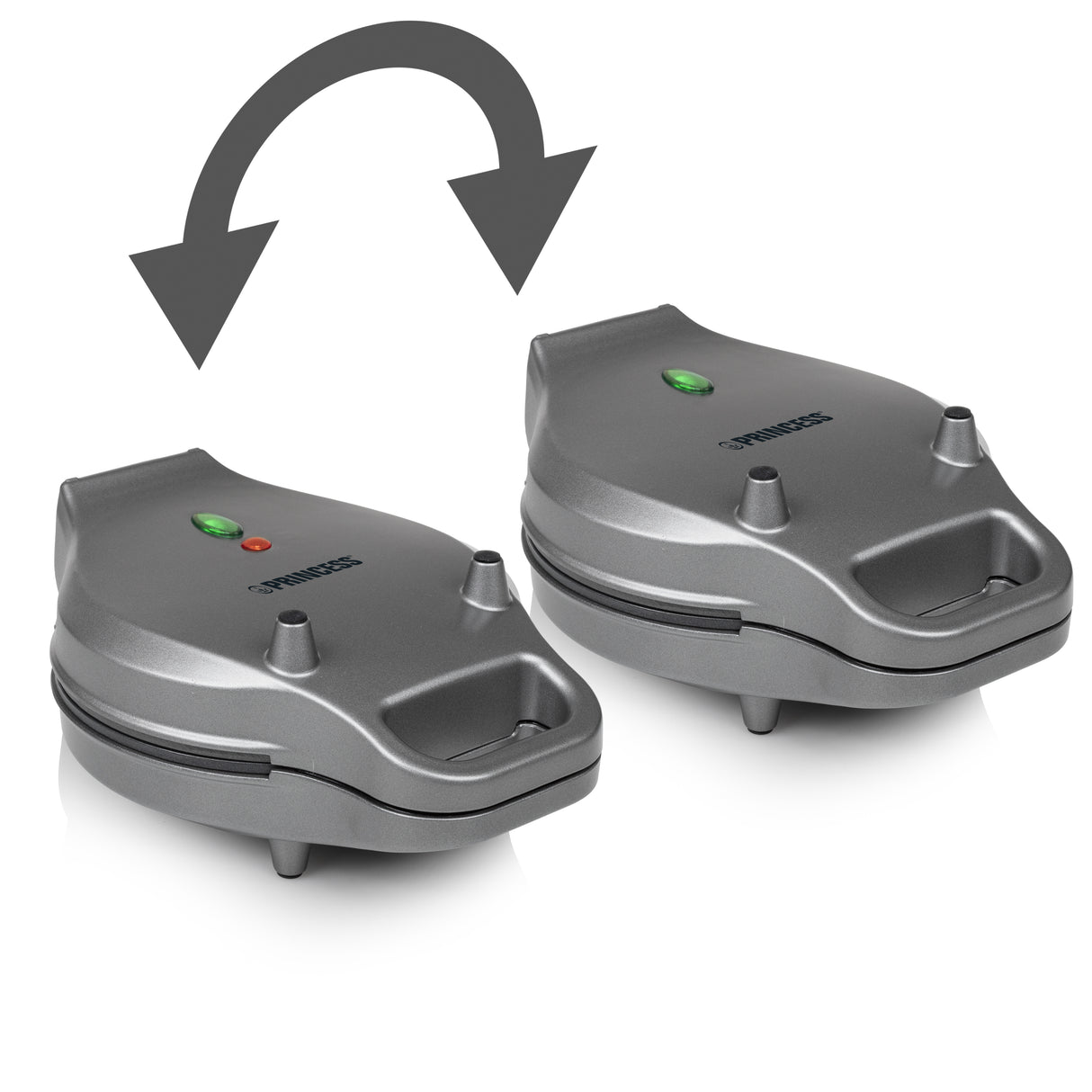 Princess 132465 1 vaffel/vafler 700 W Sort