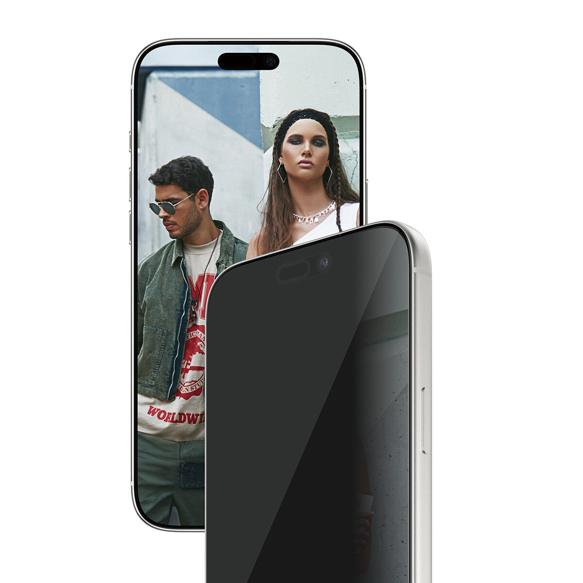 PanzerGlass SAFE. by ® 2-Way Privacy Skærmbeskyttelse iPhone 17 Pro Max | Ultra-Wide Fit m. EasyAligner