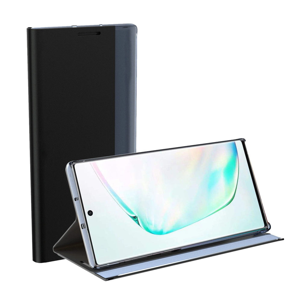 Sleep Case Bookcase Type Case med Smart Window til iPhone 13 Pro lyserød