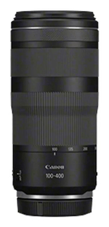 Canon RF 100-400 mm f5.6-8 IS USM MILC Teleobjektiv Sort