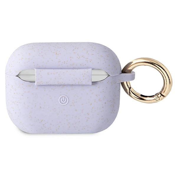 Guess GUAPSGGEU AirPods Pro cover lilla/lila Silikon Glitter
