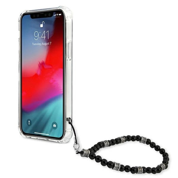 Guess GUHCP12LKPSBK iPhone 12 Pro Max 6.7" Transparent hardcase Black Pearl