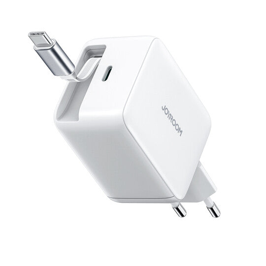 JOYROOM JR-TCL06 oplader til mobil enhed Universel Hvid Vekselstrøm Hurtig opladning Indendørs