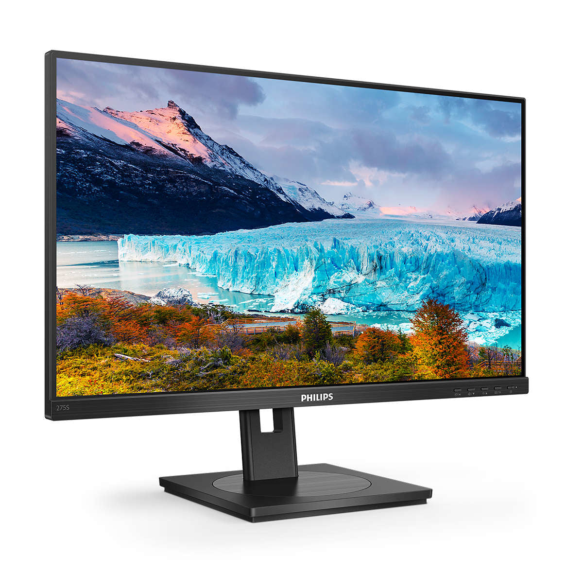 Philips S-line 275S1AE 27 2560 x 1440 (2K) DVI HDMI DisplayPort 75Hz Pivot Skærm