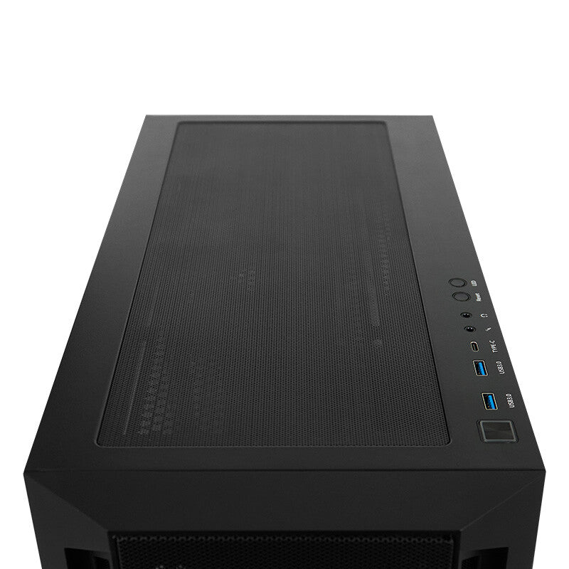 Chieftec PC- Gehäuse GA-01B-L-OP APEX LUMO Midi Tower Sort
