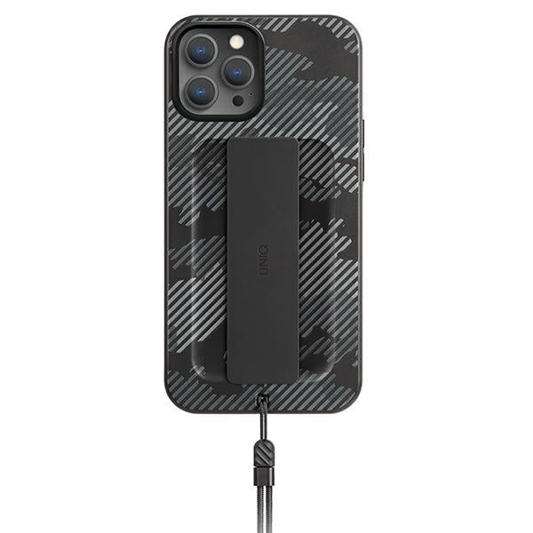 Uniq Heldro fodtøj til iPhone 12 Pro Max - sort camouflage