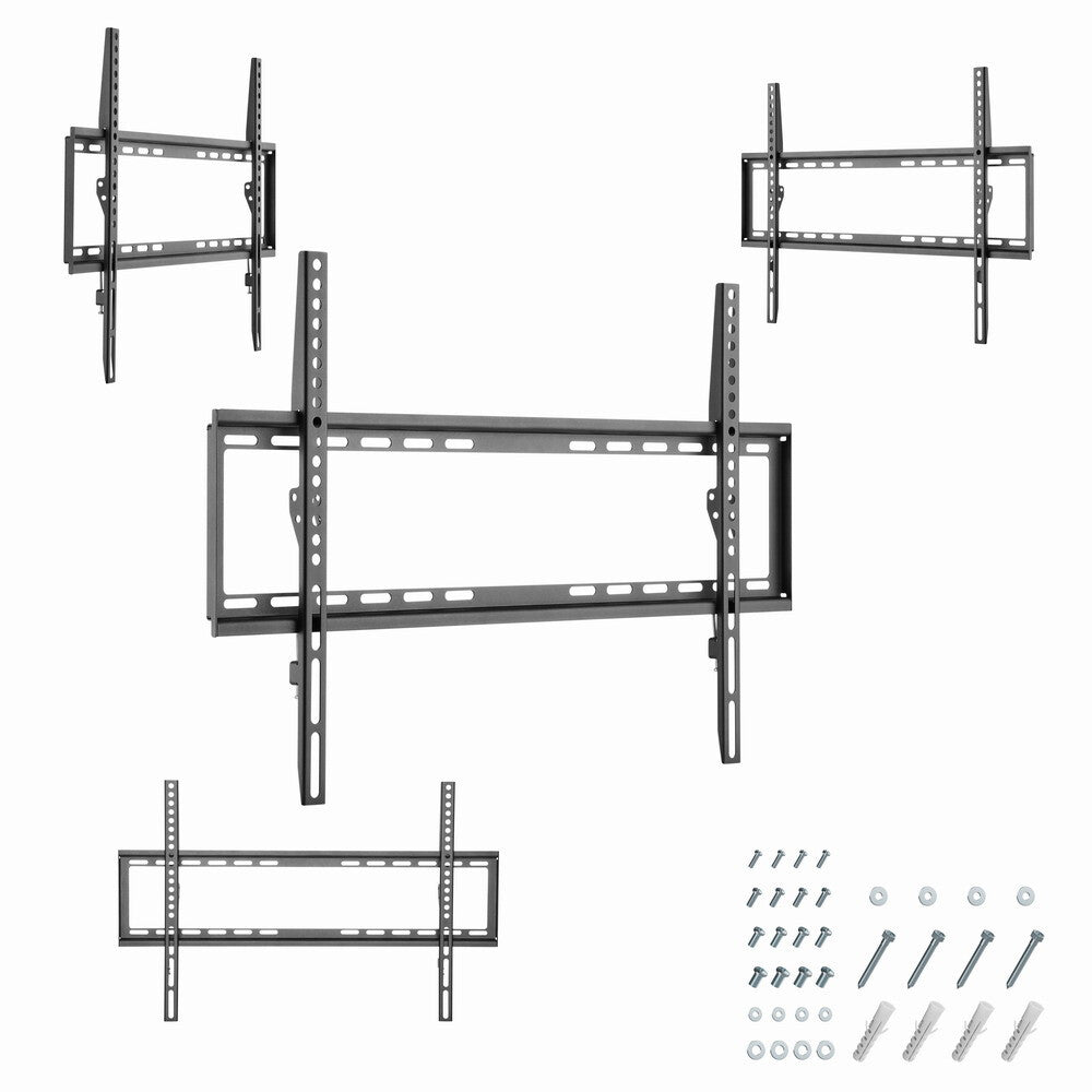 Gembird WM-70F-03 tv-beslag 177,8 cm (70") Sort