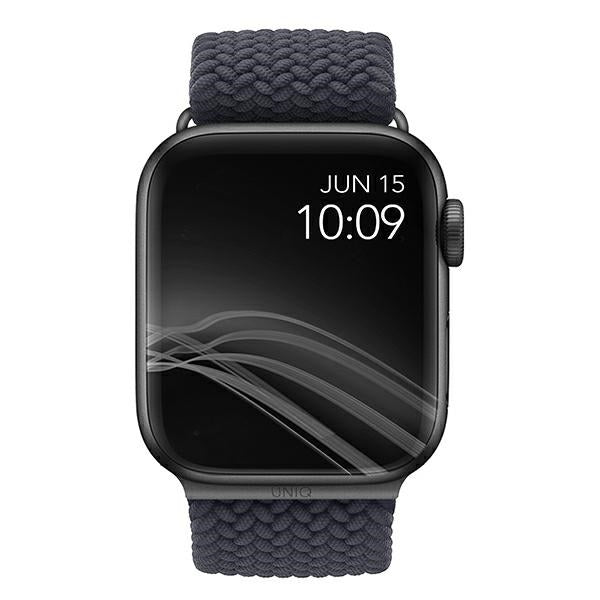 Uniq Aspen flettet rem til Apple Watch 1/2/3/4/5/6/7/8/SE/SE2 40/38/41 mm - Grå