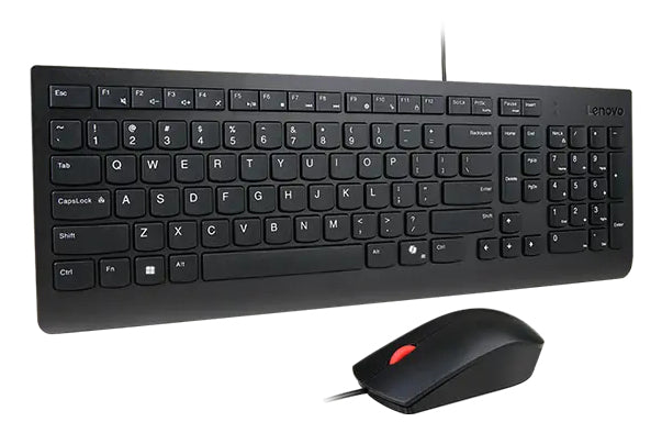 Lenovo Essential Wired Combo Sæt med mus og tastatur Kablet Dansk