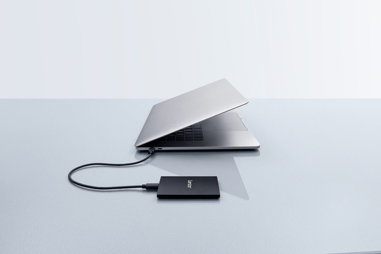 Lexar SL500 2 TB USB Type-C USB 3.2 Gen 2x2 Sort
