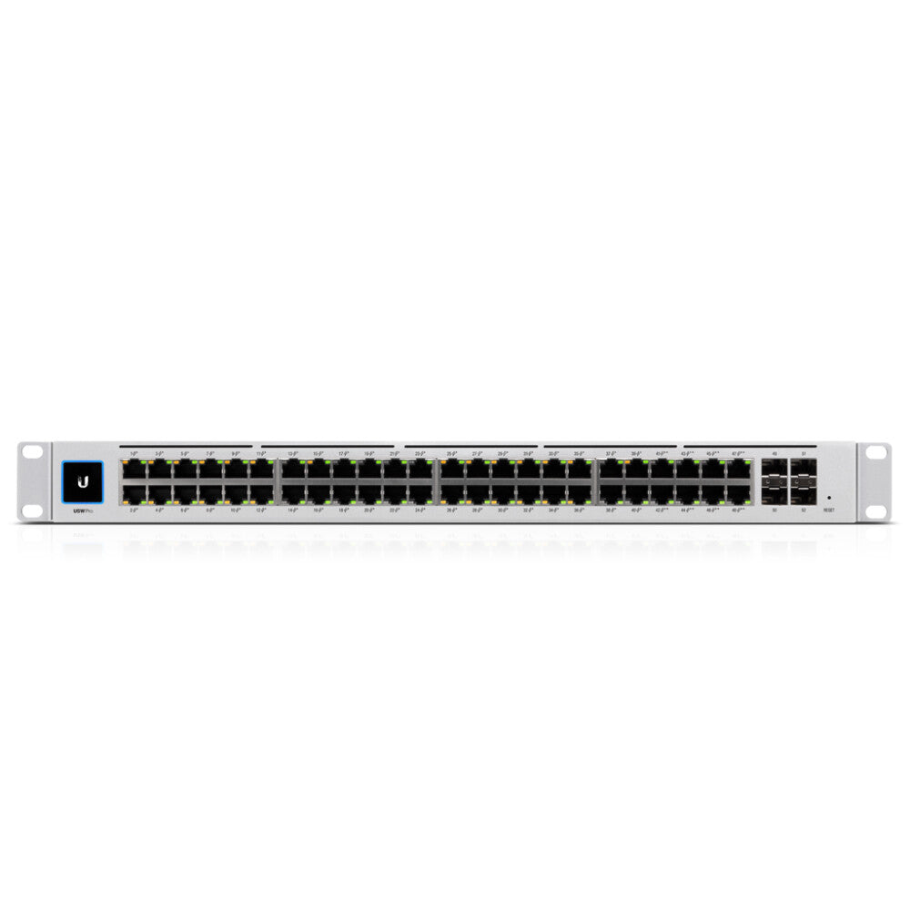 Ubiquiti UniFi USW-PRO-48 netværksswitch Administreret L2/L3 Gigabit Ethernet (10/100/1000) 1U Sølv