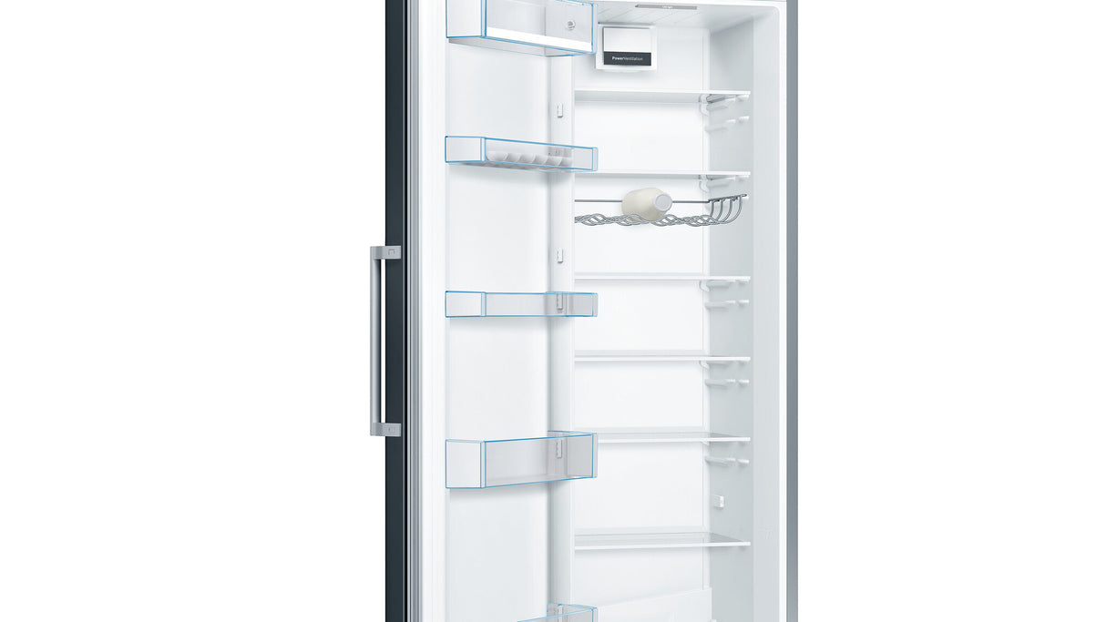 Bosch Serie 4 KSV36VBEP køleskab Fritstående 346 L Sort