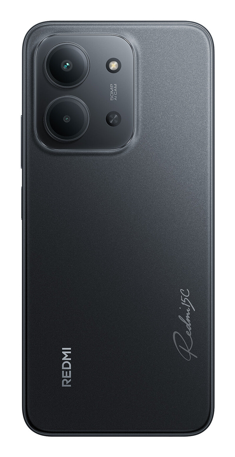 Xiaomi Redmi 15C 17,5 cm (6.9") 4G USB Type-C 4 GB 128 GB 6000 mAh Sort