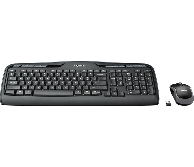 Logitech MK330 tastatur Mus inkluderet Kontor RF trådløst QWERTY Nordisk