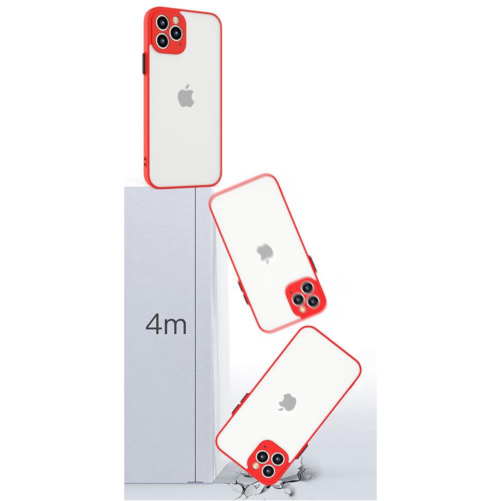 Milky Case silikone fleksibelt gennemskinneligt etui til Samsung Galaxy A22 4G sort
