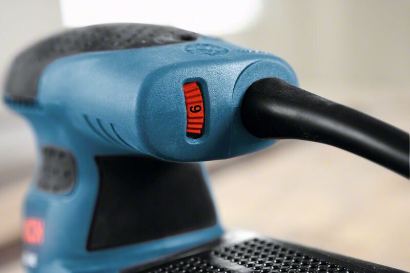 Bosch GEX 125-1 Excentersliber 12000 rpm 24000 OPM Sort, Blå, Rød 250 W