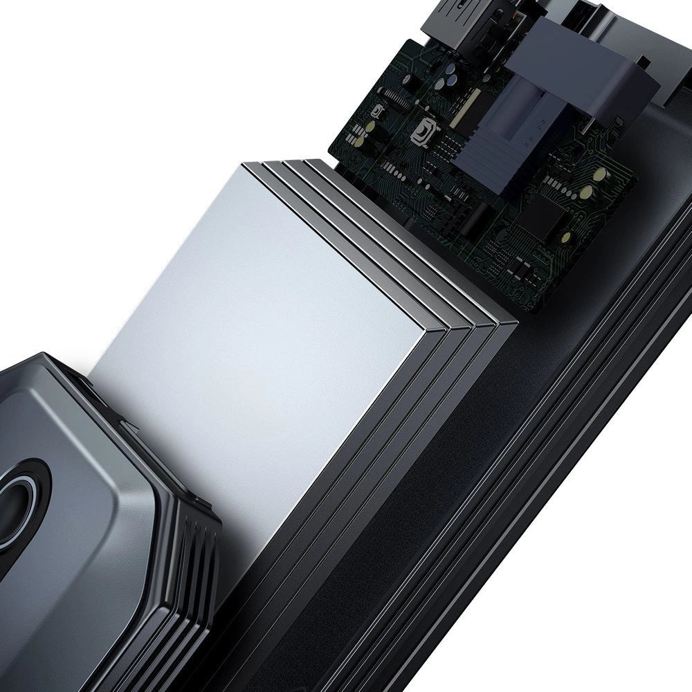 Baseus powerbank Power Starter Jump Starter start enhed booster 20000mAh 12V (2000A / 1000A) + krokodille klip kabler sort (CGNL020001)