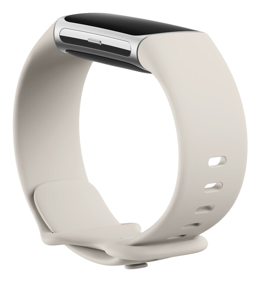 FitBit Charge 6 Advanced Fitness and Health Tracker, Porcelain EU