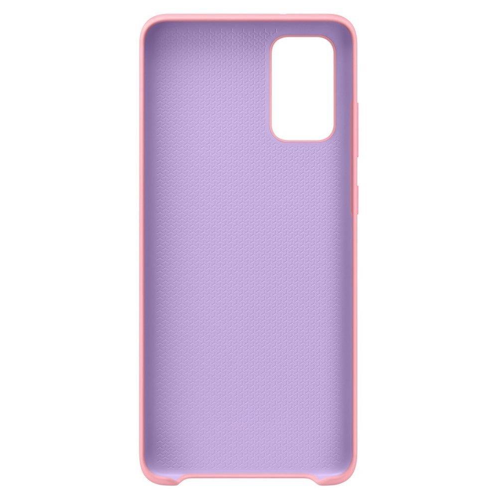 Silicone Case Soft Flexible Rubber Cover til Samsung Galaxy A03s pink