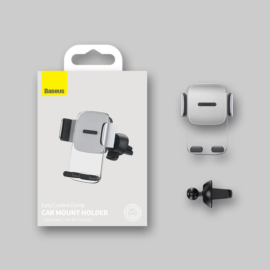 Baseus 2in1 bilholder til cockpit og ventilationsgrill sort (SUYK000001)