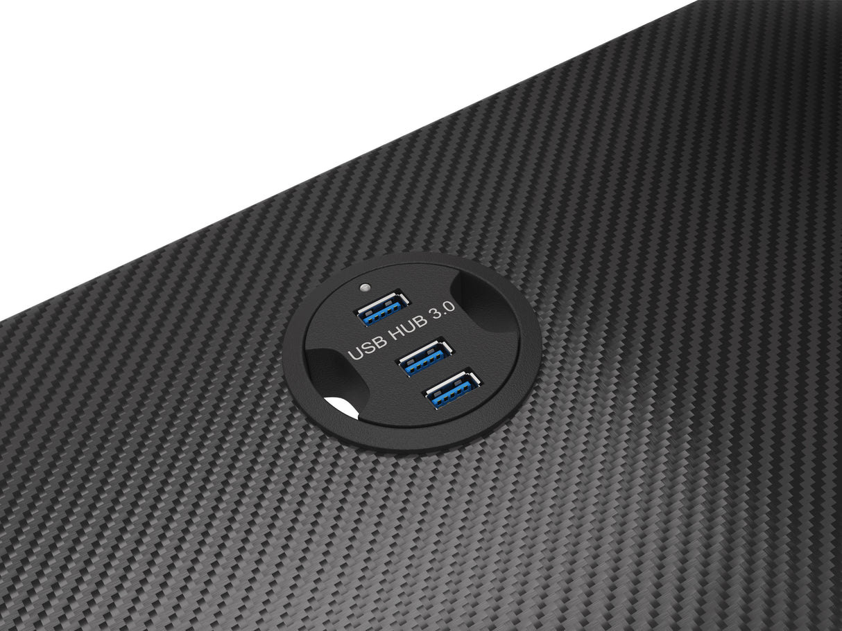 Genesis Holm 300 RGB Bord Stålramme Gaming