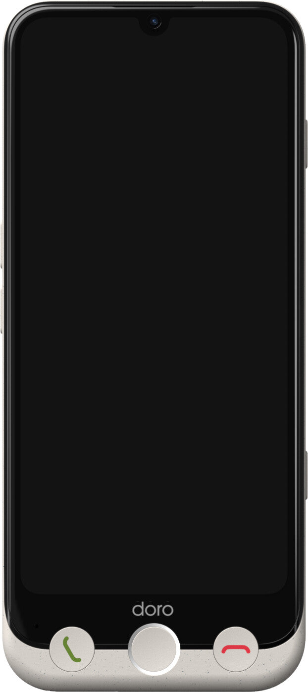 Doro Aurora 31 15,5 cm (6.1") Dual SIM Android 14 4G USB Type-C 6 GB 28 GB 5000 mAh Hvid