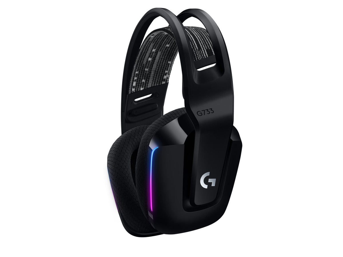 Logitech G G733 Headset Trådløs Spil Sort