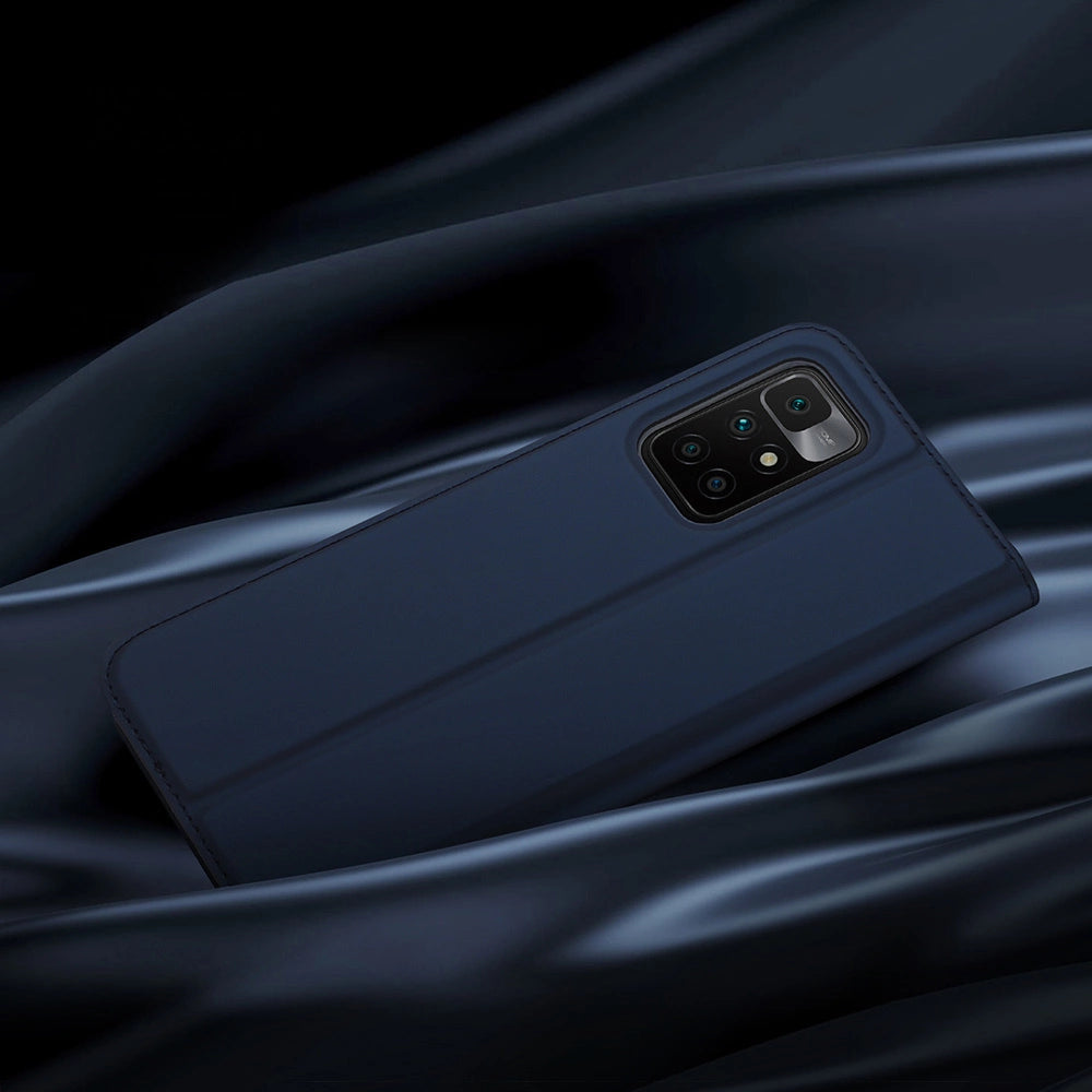 Dux Ducis Skin Pro Bookcase type kuffert til Xiaomi Redmi 10 guld