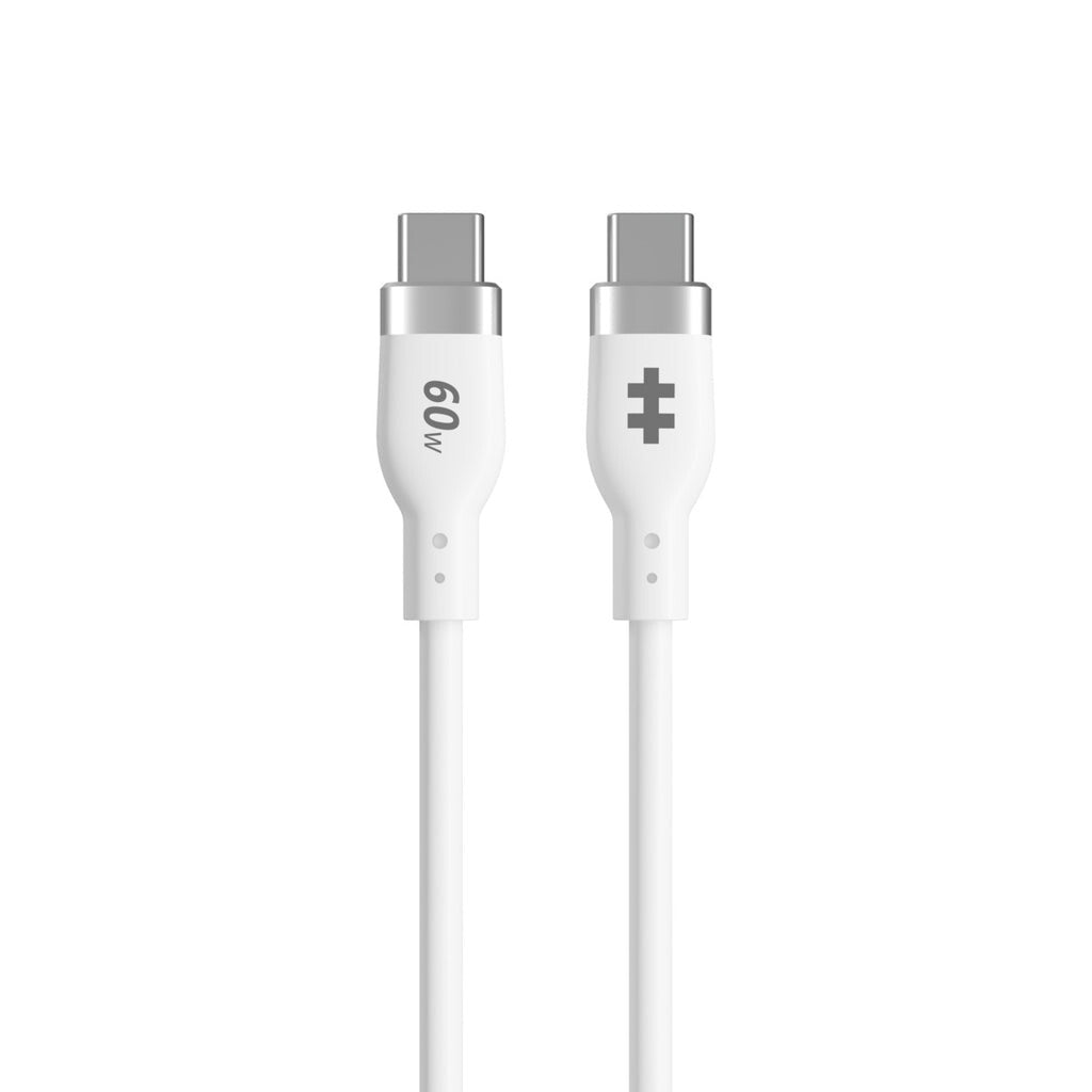 HYPER HyperJuice USB-kabel USB 2.0 1,5 m USB C 60 W Hvid