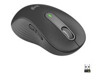 Logitech Signature M650 L Optisk Trådløs Sort Grå