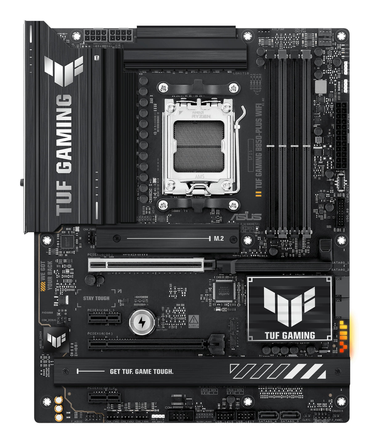 ASUS TUF GAMING B850-PLUS WIFI AMD B850 Sokkel AM5 ATX