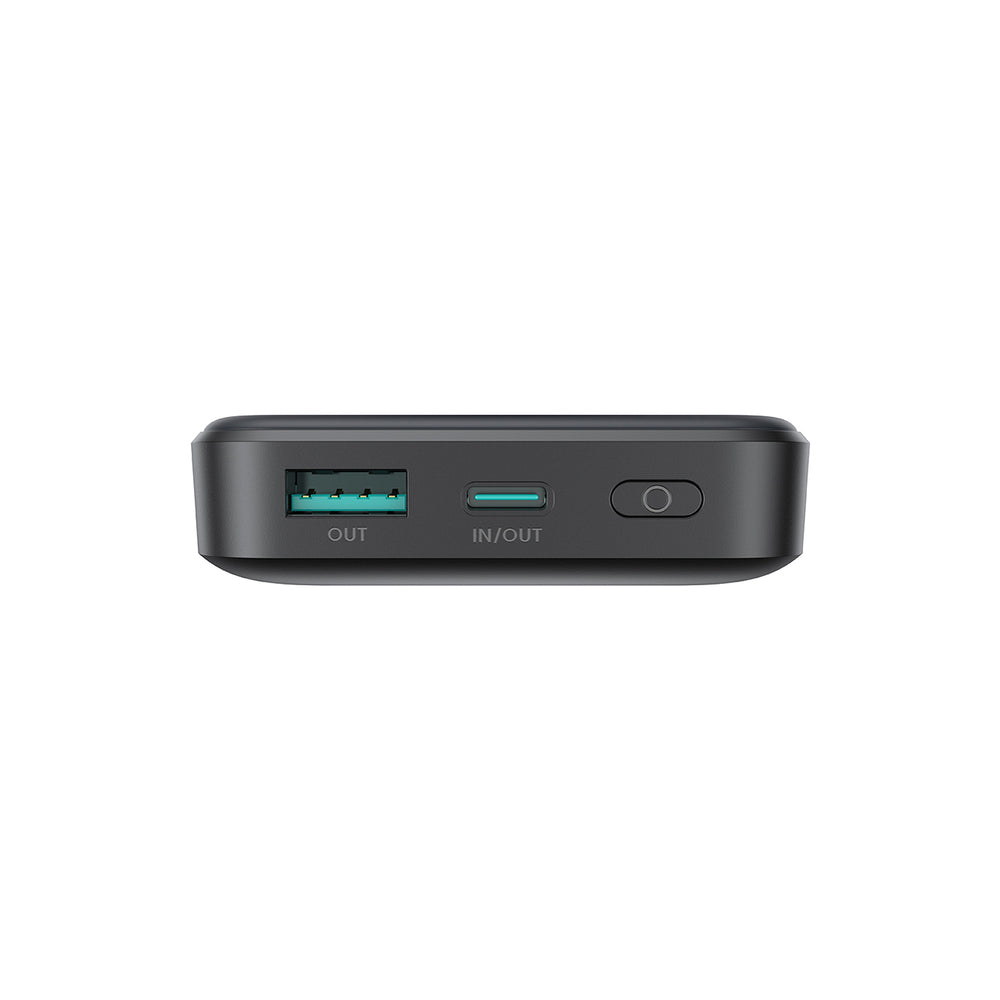 Joyroom JR-W020 20W 10000mAh MagSafe Power Bank + USB-C - USB-C 0,25m Kabel - sort