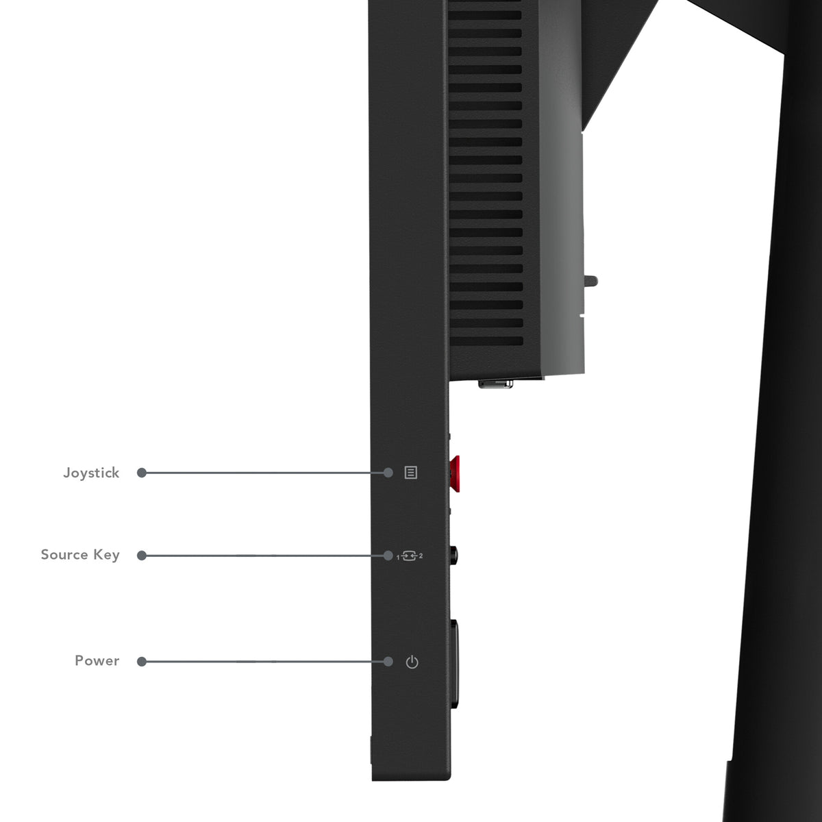 Lenovo ThinkVision T24d-30 computerskærm 61 cm (24") 1920 x 1200 pixel Fuld HD LED Sort
